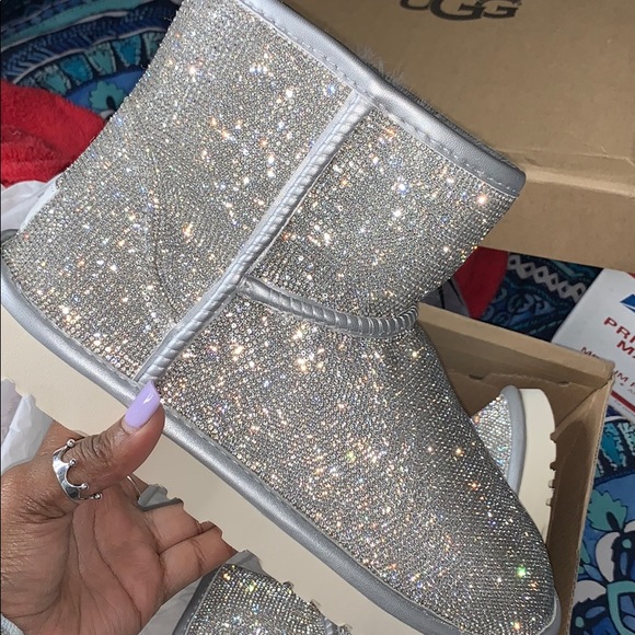 UGG Shoes - Silver Bling Uggs